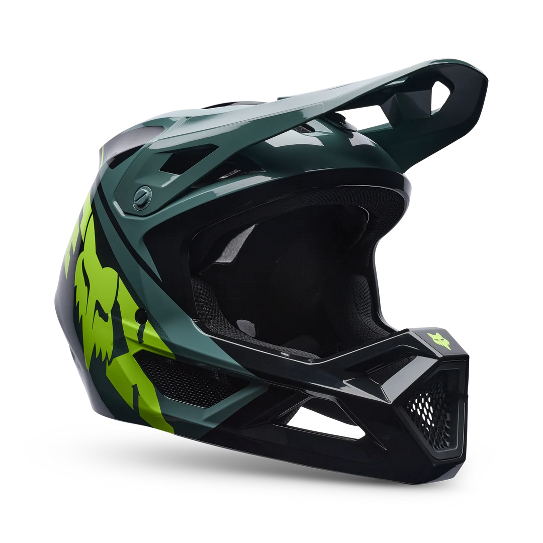 Casco Fox Rampage Ragazzo Foundry Verde