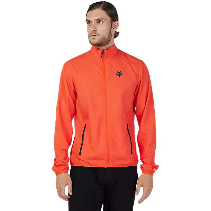 Giacca antivento Mtb Fox Ranger Wind Jacket Arancio