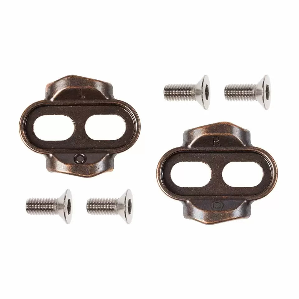 Coppia tacchette Crankbrothers easy release 0° premium regolabili
