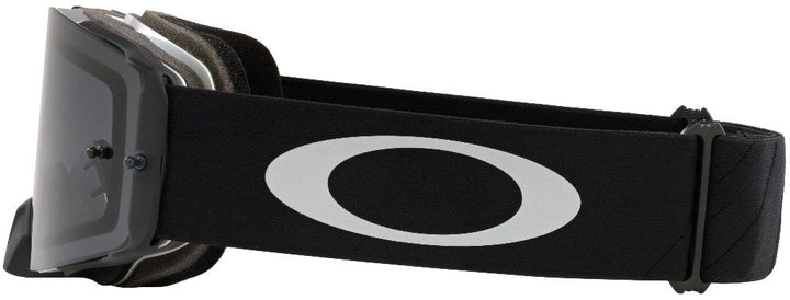 Maschera Mtb Oakley Frontlinee MX Tuff Block Black Gunmetal Grigio Scuro