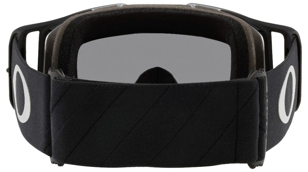 Maschera Mtb Oakley Frontlinee MX Tuff Block Black Gunmetal Grigio Scuro