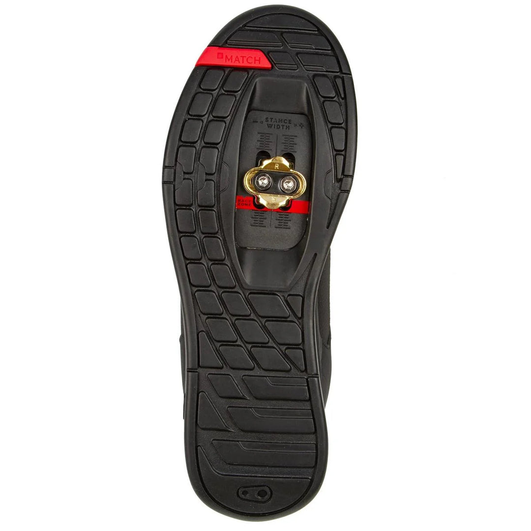 Crankbrothers Scarpe Mtb Mallet Lace Nero/Rosso