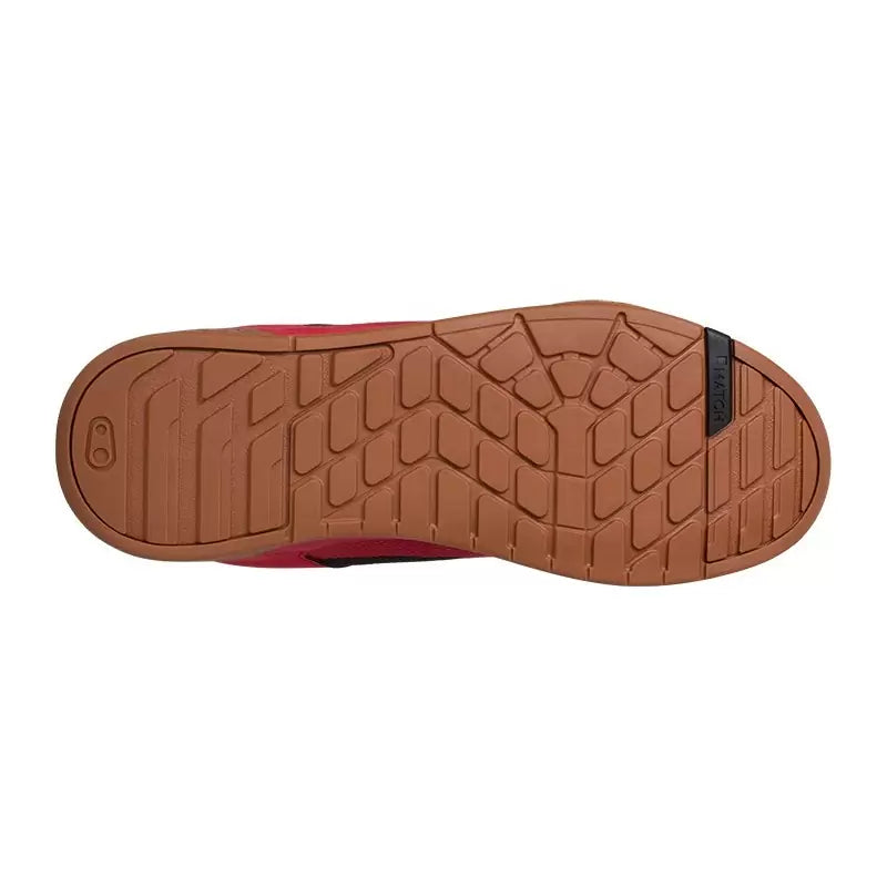Crankbrothers Scarpe Mtb Stamp Lace Flat Rosso/Nero