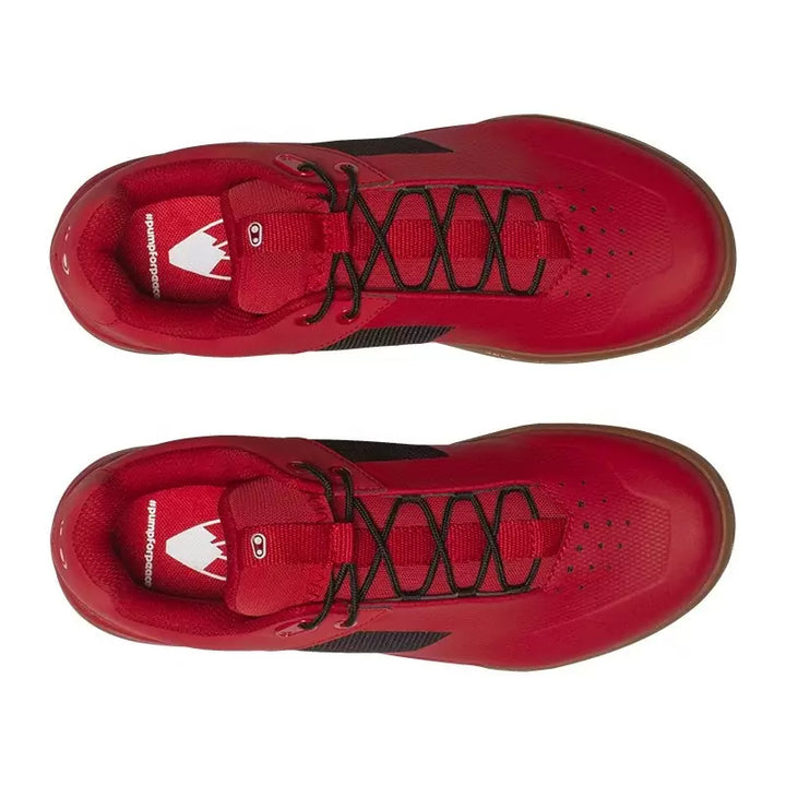 Crankbrothers Scarpe Mtb Stamp Lace Flat Rosso/Nero