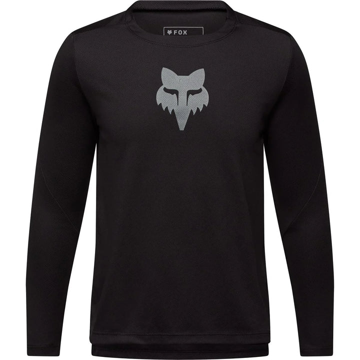 Maglia Maniche Lunghe Mtb Fox Ranger Ls Jersey Bambino Nero