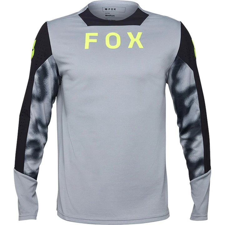 Fox Maglia Mtb Maniche Lunghe Defend LS Jersey Taunt Grigio