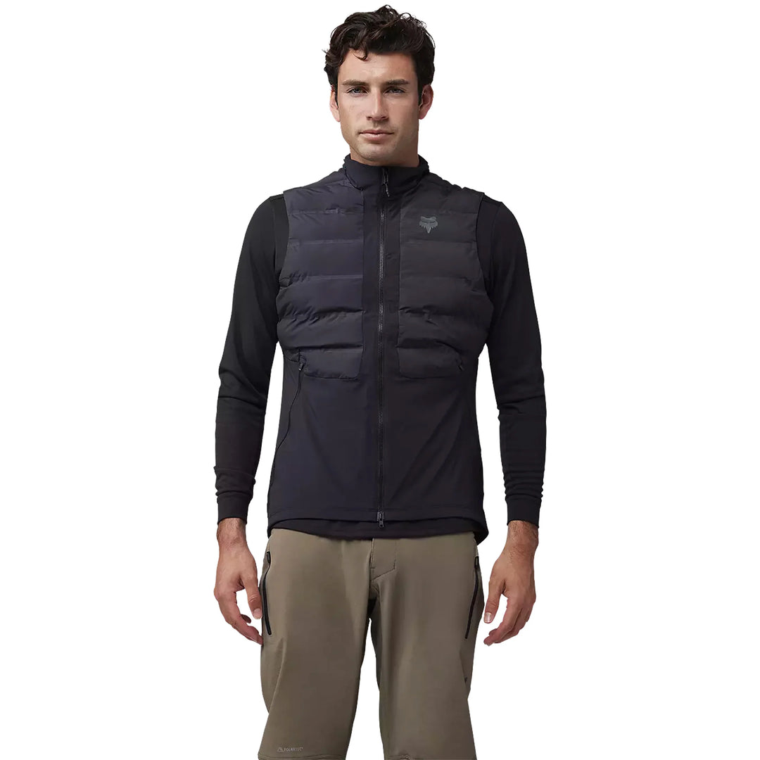 Gilet Mtb Fox Flexair Fire Nero