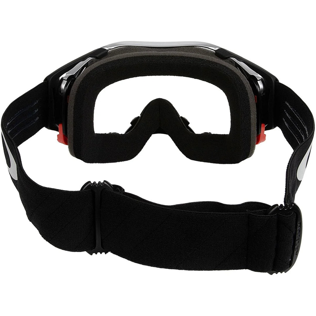 Maschera Mtb Oakley Airbrake MX Tuff Block Black Gunmetal Clear