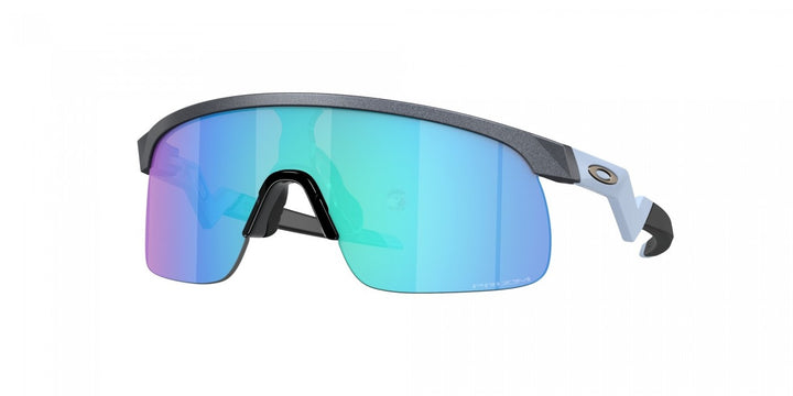 Occhiali Oakley Bambino Sole Acciao Blu Lente Prizm Sapphire