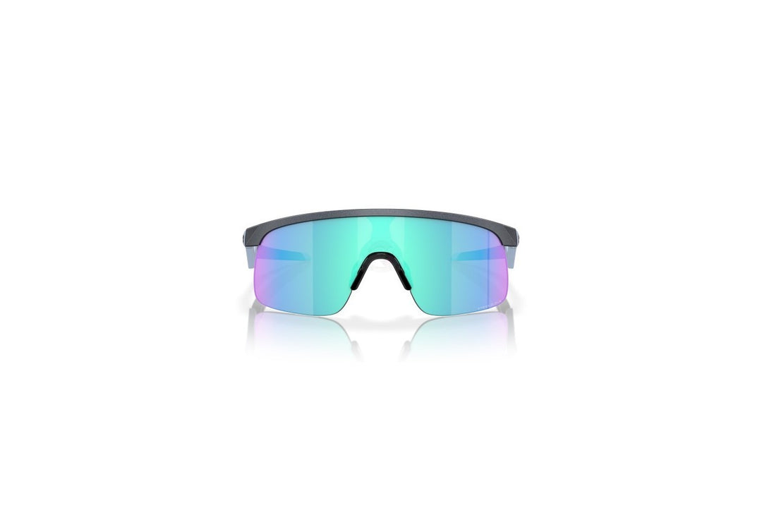 Occhiali Oakley Bambino Sole Acciao Blu Lente Prizm Sapphire