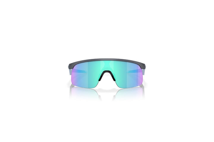 Occhiali Oakley Bambino Sole Acciao Blu Lente Prizm Sapphire
