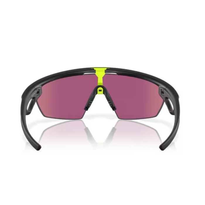 Occhiali Oakley Sphaera nero opaco lente prizm road jade