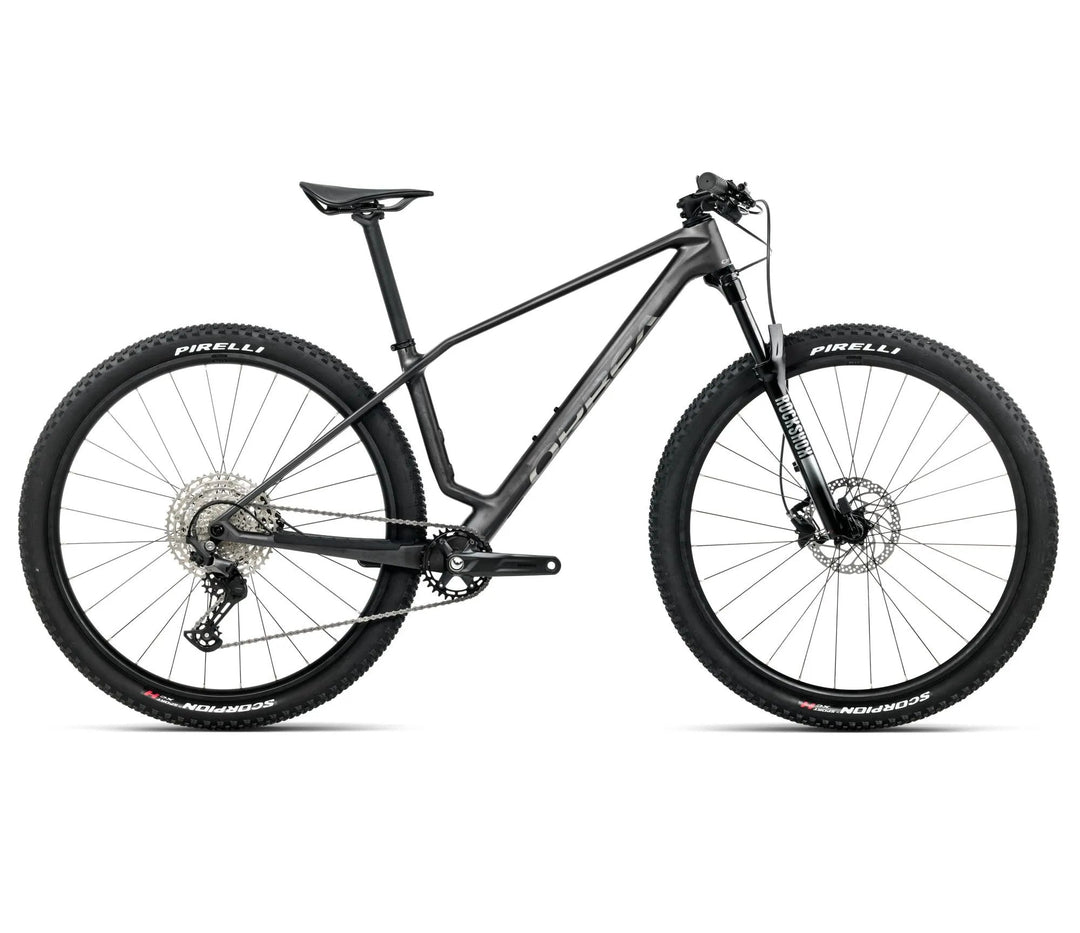 Orbea Alma M50 2026 Diamond Carbon View vista laterale