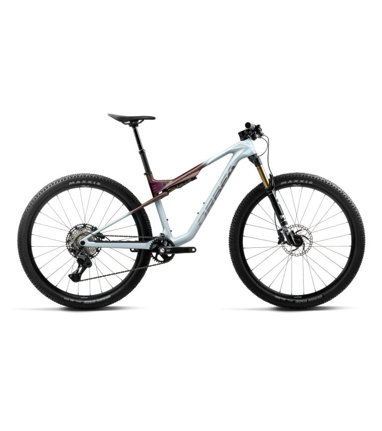 Orbea Oiz M20 2027 Frozen Concrete Sunset Carbon View - vista laterale