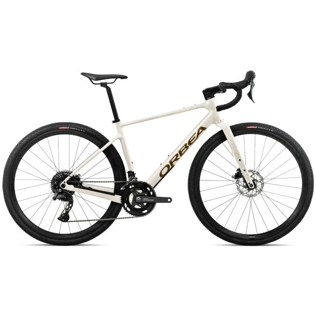 Orbea Terra H50 2027 Ivory White Metallic Olive Green taglia M