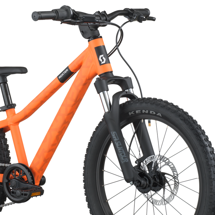 Dettaglio anteriore Scott Roxter 200 2026 Vibrant Orange