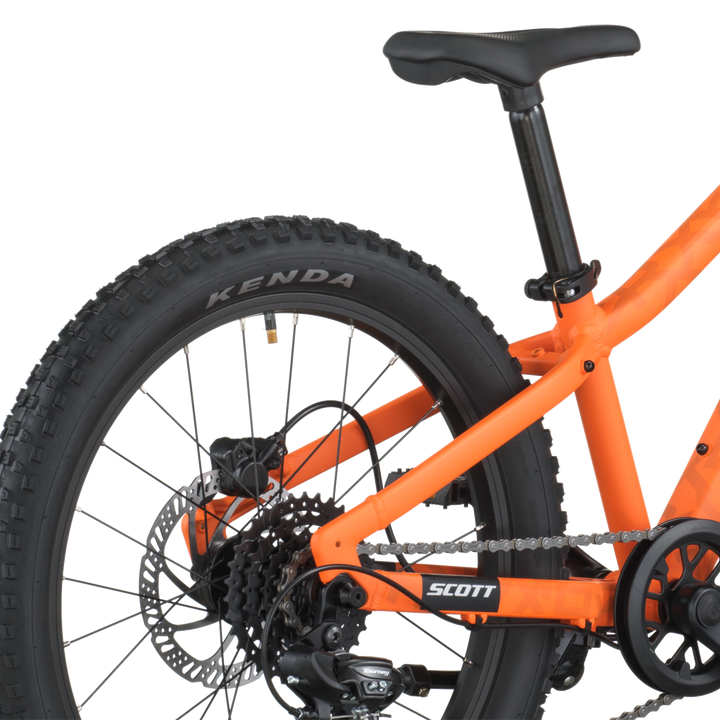 Dettaglio posteriore Scott Roxter 200 2026 Vibrant Orange