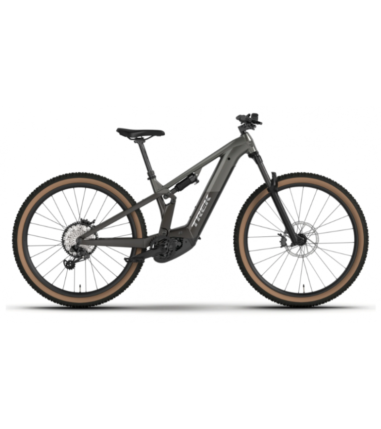 Trek Powerfly+ FS 4 Gen 4 2026 Mercury Dark Web - vista laterale