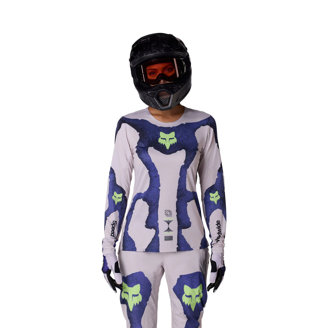 Fox Maglia Mtb Maniche Lunghe da donna Flexair Awareness Limited Edition